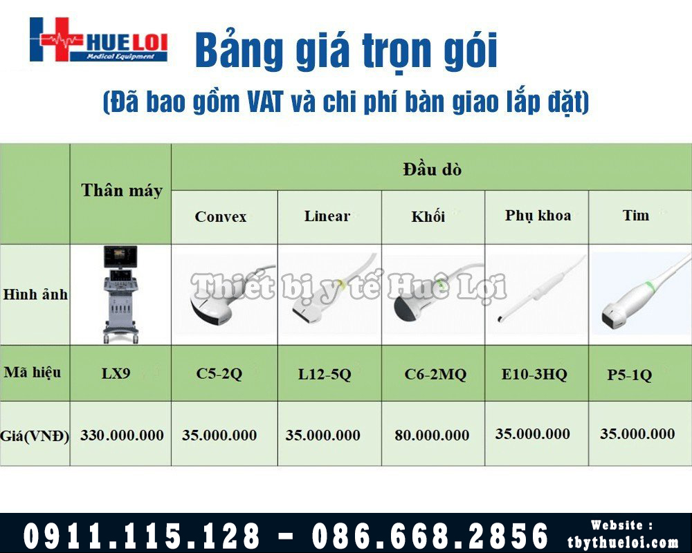 Máy Siêu Âm EDAN Acclarix LX9 - Hình Ảnh Chất Lượng Tích Hợp Nhiều Công Nghệ