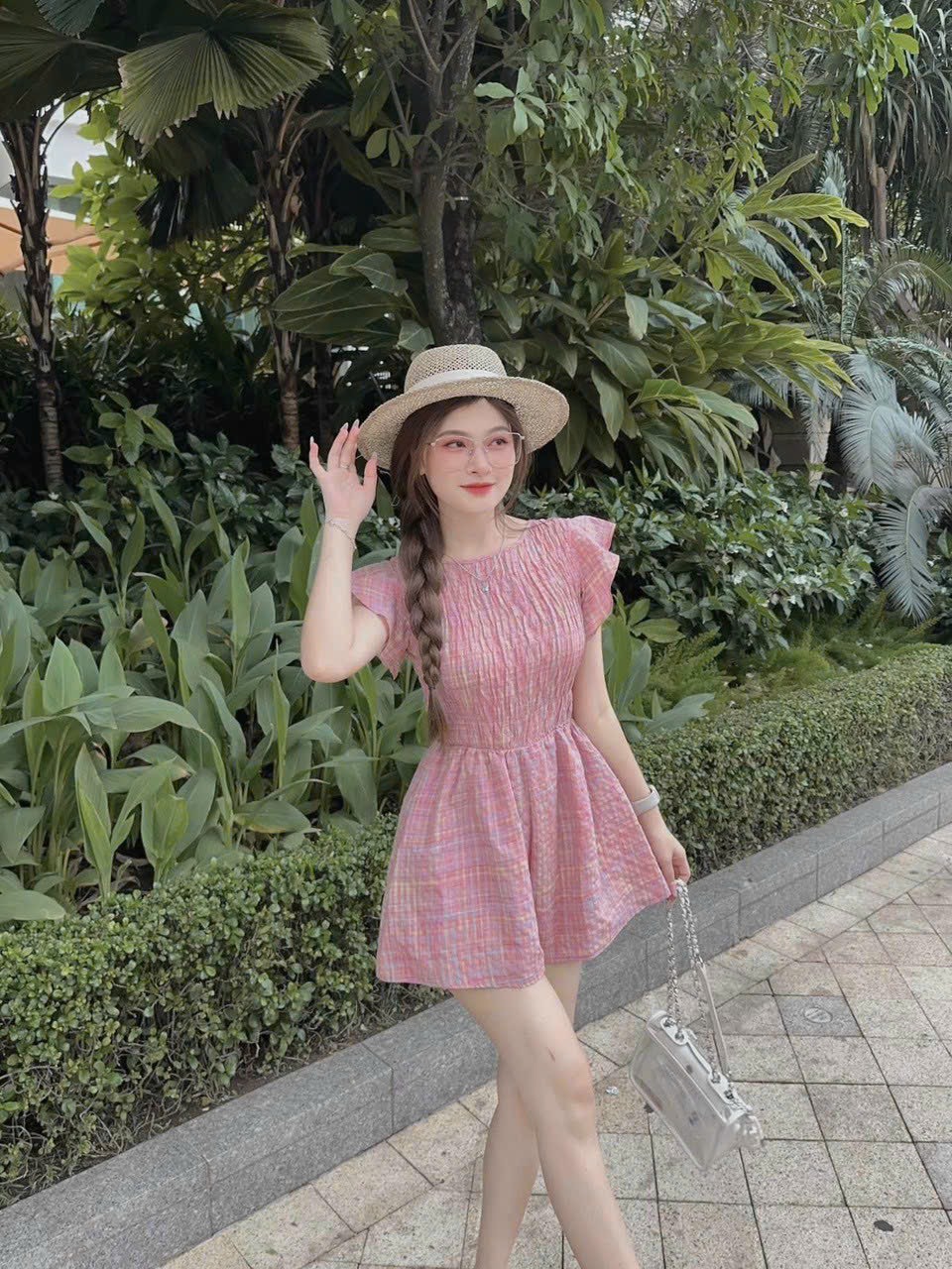 JUM TAY BÈO MOCKING THÂN TRƯỚC & THÂN SAU SIÊU XINH 2 MÀU Y HÌNH