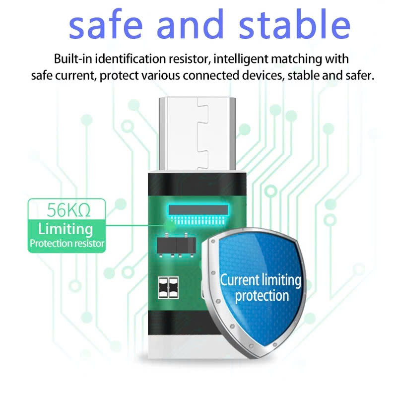 Đầu Chuyển Đổi Cổng Micro Usb Sang Type C - Hàng Nhập Khẩu
