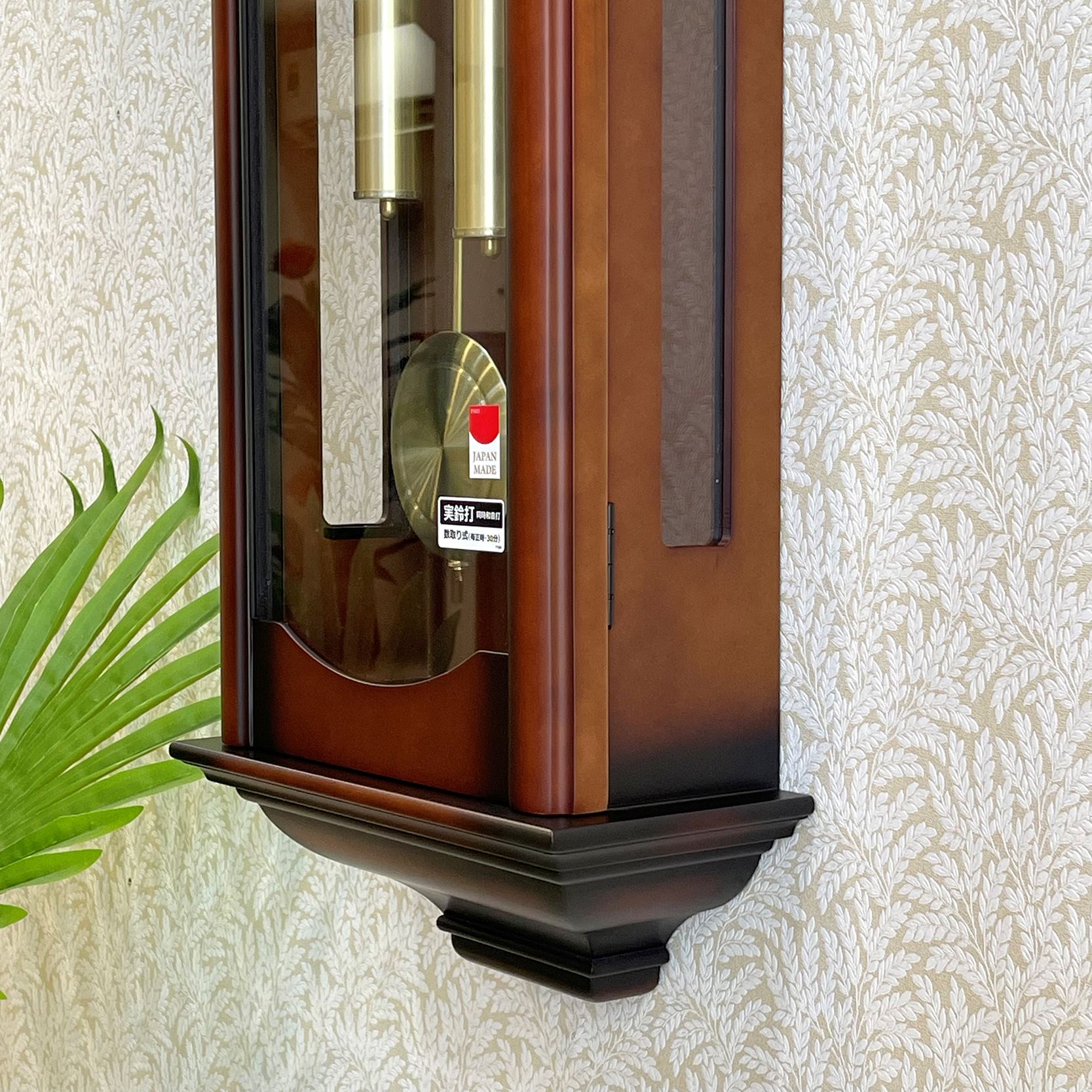 Đồng hồ Rhythm 4MJ742RH06 – KT 29.8 x 99.7 x 14.4cm . Dùng PIN. Made In Japan- Gong.