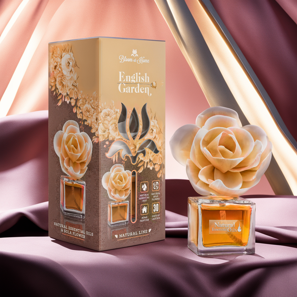 Nước hoa thơm phòng Bloom At Home Elix - Hương Vườn Hoa - 100ml nhập khẩu từ Ba Lan - Hương hoa tự nhiên, lưu hương lâu, an toàn