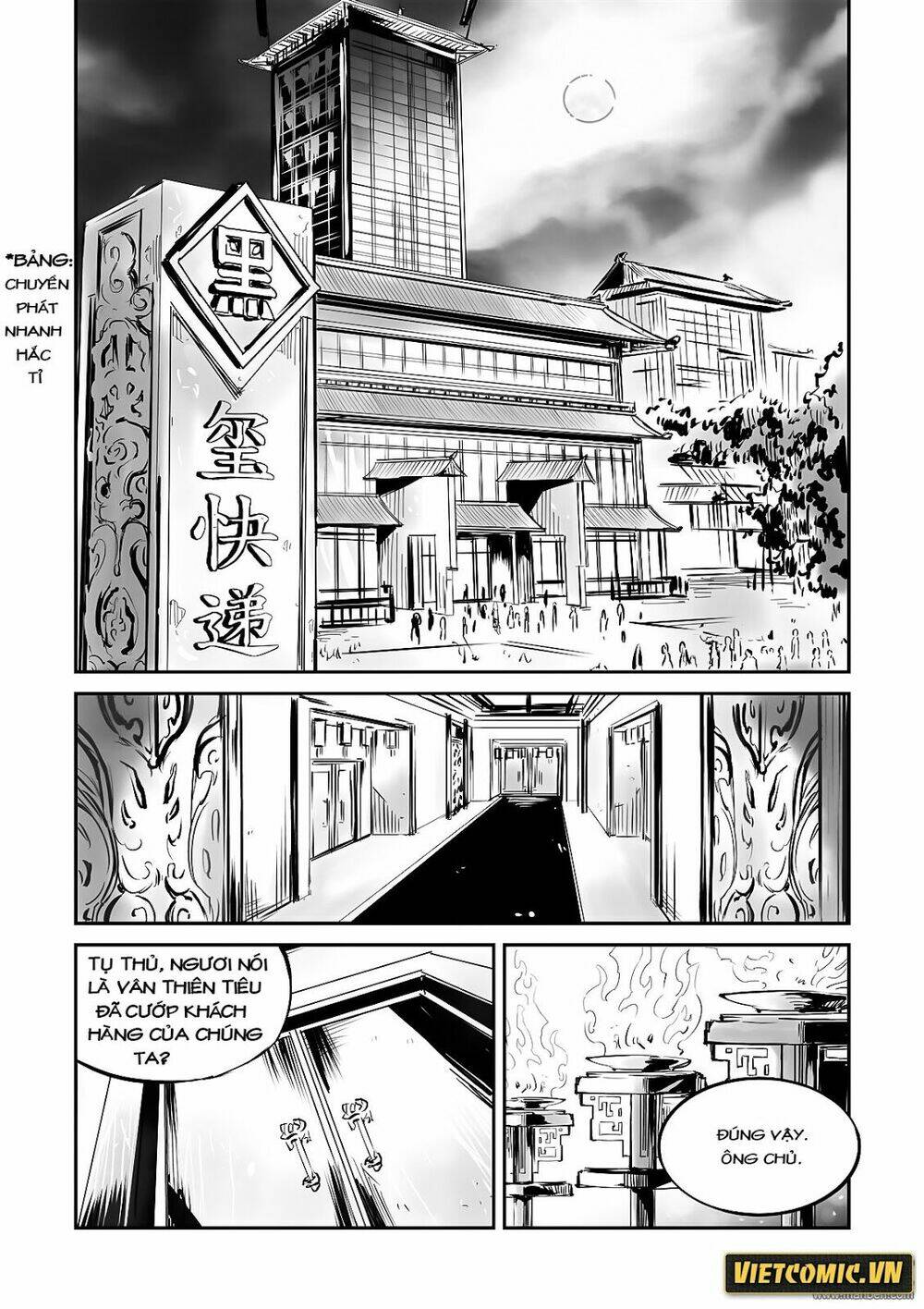 dịch vụ giao hàng âm dương chapter 10 13