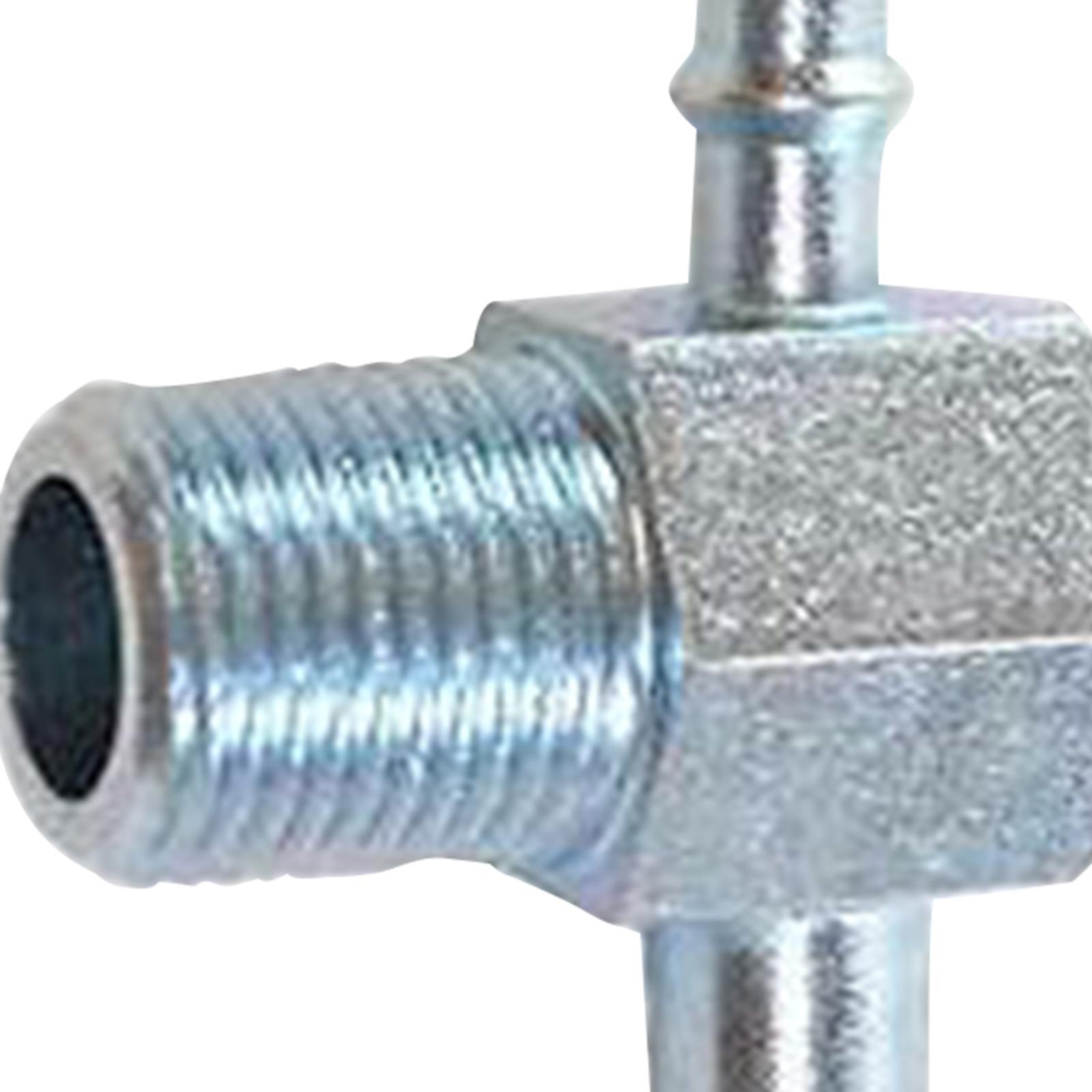 Intake Manifold Vacuum T Fitting 3/8" NPT Thread to 1/4" 3/8" Intake