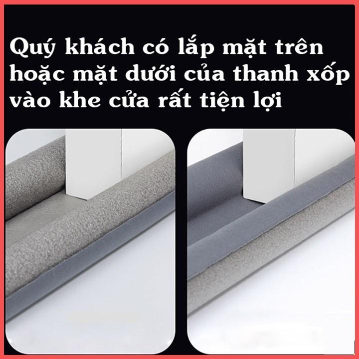 Thanh Nẹp Xốp Chặn Khe Cửa 95cm Đa Năng Chặn Đáy Khe Cửa, chặn con trùng tiết kiệm điện năng