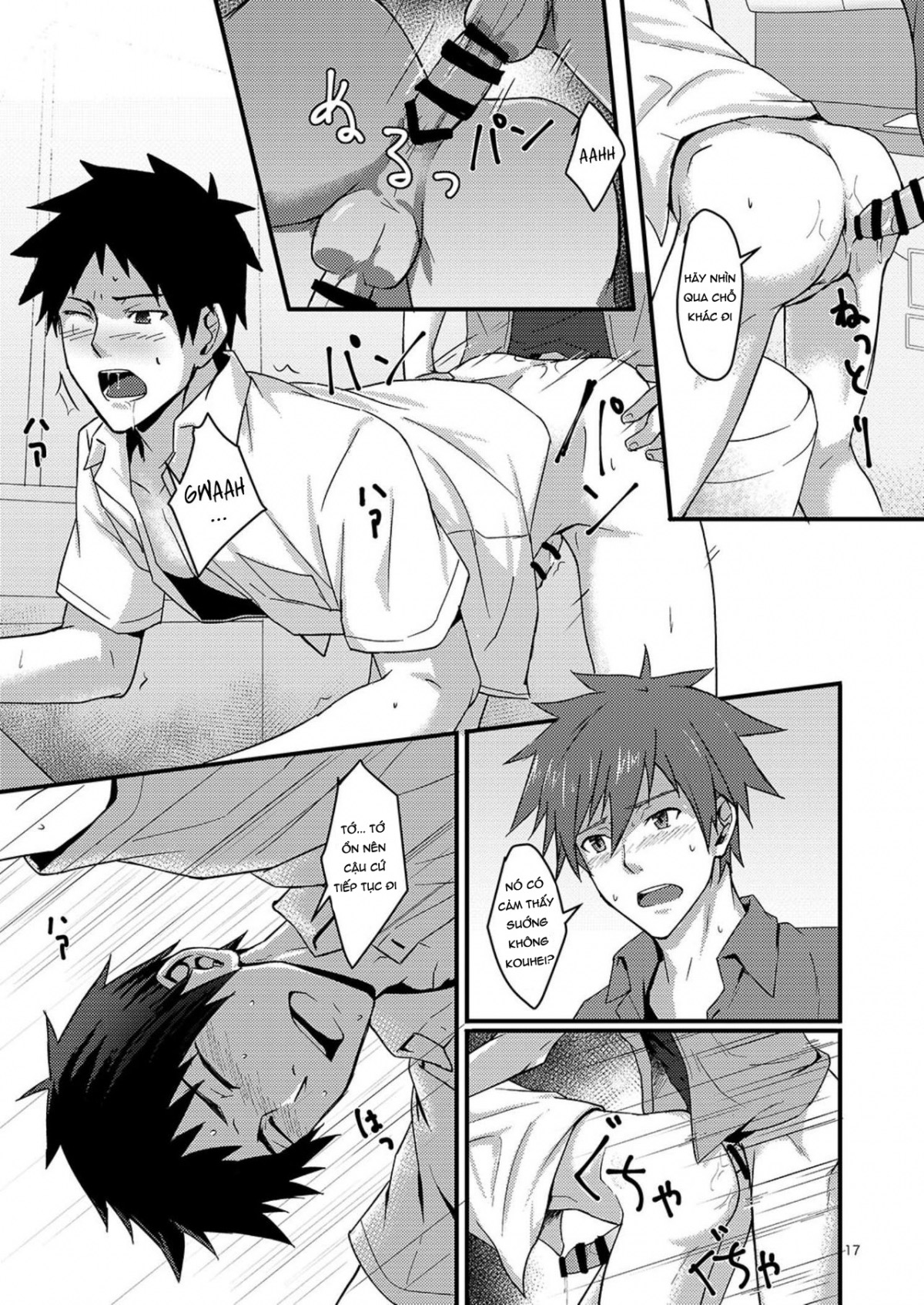 nện nhau trên máy bay chapter 1 15