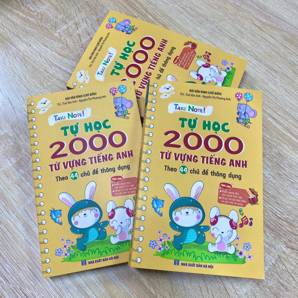 TAKE NOTE ! Tự học 2000 từ vựng tiếng anh (theo 44 chủ đề thông dụng)