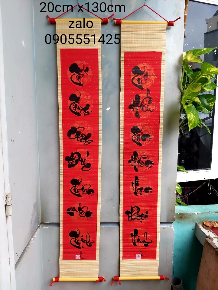Hoành phi câu đối. Câu đối tổ tiên. Câu đối thư pháp