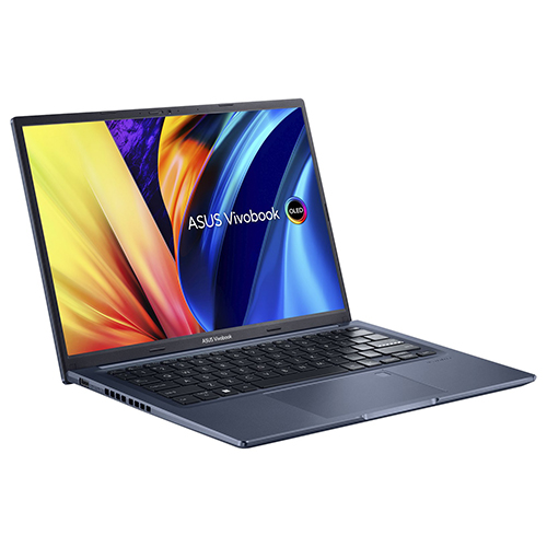 Laptop ASUS VivoBook 14X A1403ZA-KM161W (I5-12500H | 8GB | 256GB PCIE | 14.0 WQXGA OLED | WIN11 | XANH) - Hàng Chính Hãng