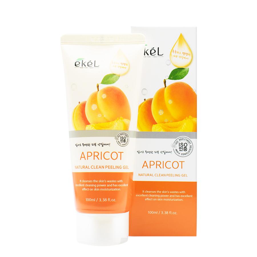 Tẩy tế bào chết quả mơ Ekel 100ml - Ekel Natural Clean Peeling Gel Apricot