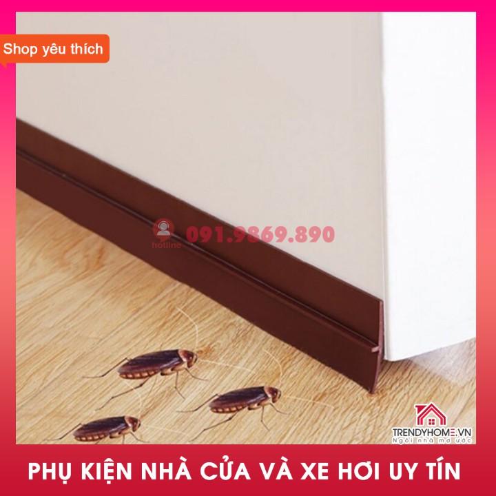 Ron Cao Su Dán Khe Hở Chân Cửa size 25, 35,45mm dày 1mm và chân cửa 40 mm dày 4mm Ngăn Bụi Nước Côn Trùng Gioăng dán cửa cao su