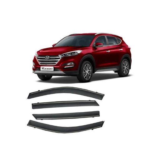 VÈ CHE MƯA CHỈ MẠ CROM DÀNH CHO XE HYUNDAI TUCSON 2019