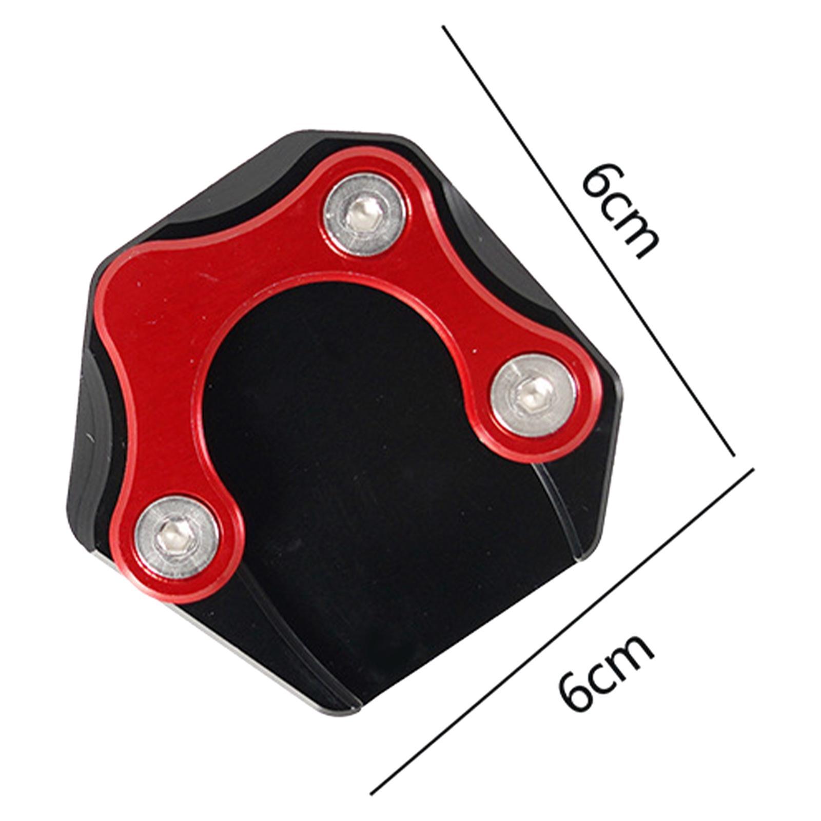 4Pcs Side Stand Pad Plate Support Extension Durable for