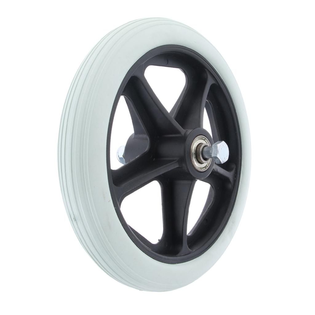 2pcs 5/16 Bear Wheelchair Front Castor Wheels Replacement 7 inch