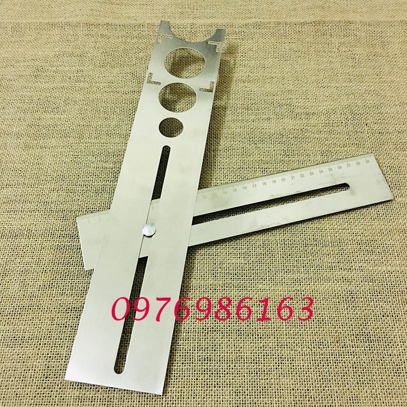 Thước cân sen thước khoét lỗ gạch 2 đoạn
