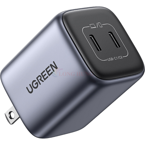 Cốc sạc Ugreen Nexode Mini 2Type-C 45W GaN/PD/PPS CD294 90572 - Hàng chính hãng