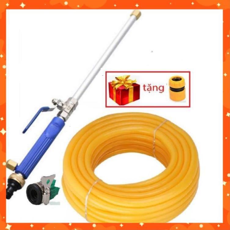 Bộ Dây và Vòi Phun Xịt Nước Rửa Xe,Tưới Cây Loại 20m 657498