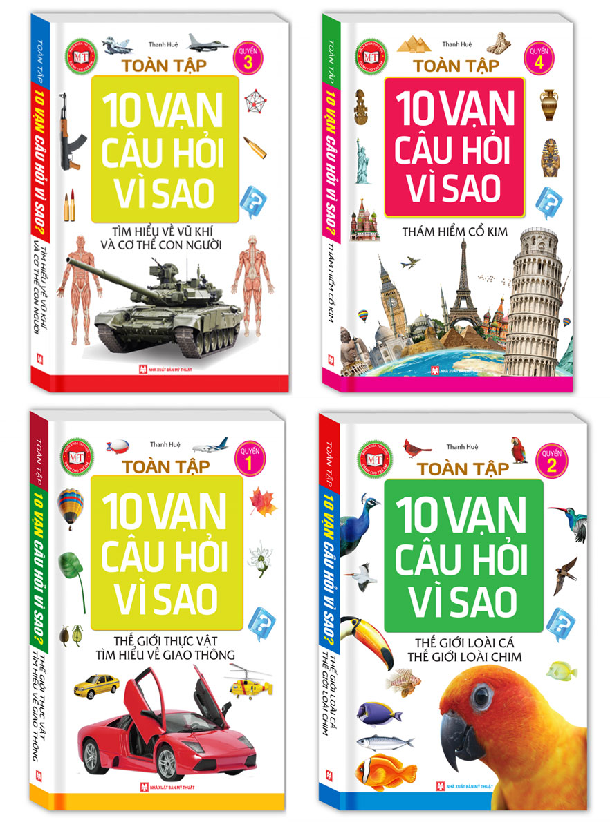 Combo Toàn Tập 10 Vạn Câu Hỏi Vì Sao  _MT