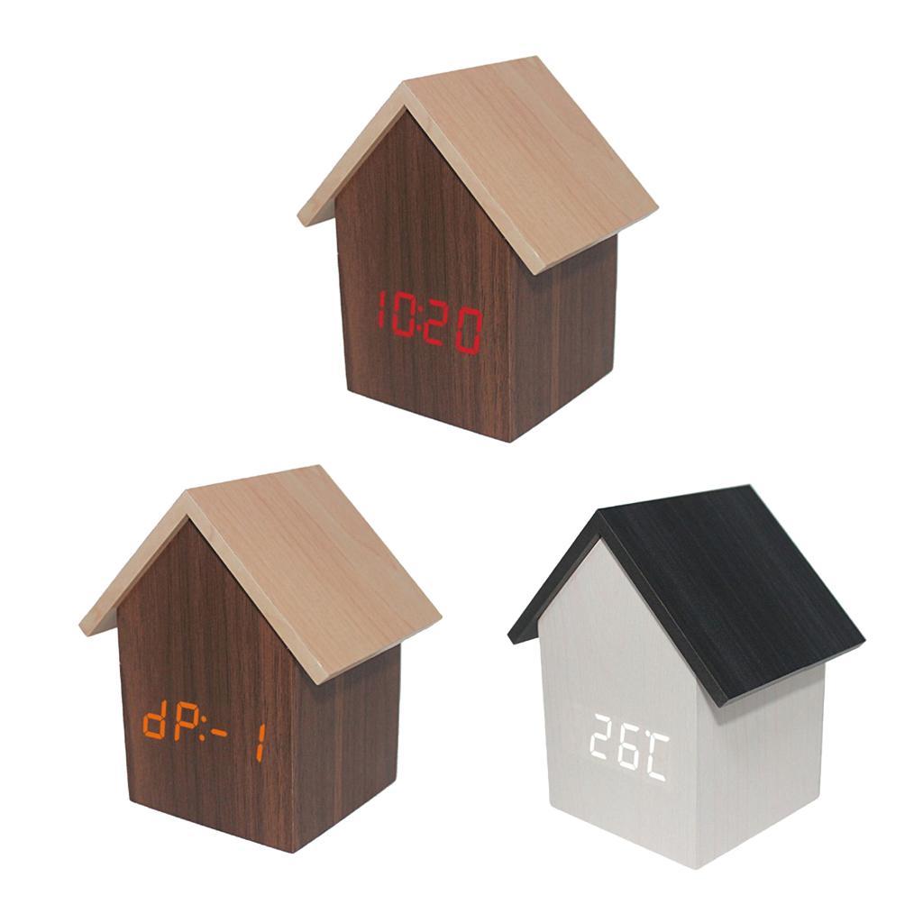 Korean Style Digital Clock Desk Electronic Alarm Timer Mantel Ornament Gift