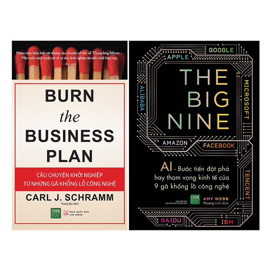 Combo Câu Chuyện Khởi Nghiệp Của Những Gã Khổng Lồ Công Nghệ + The Big Nine