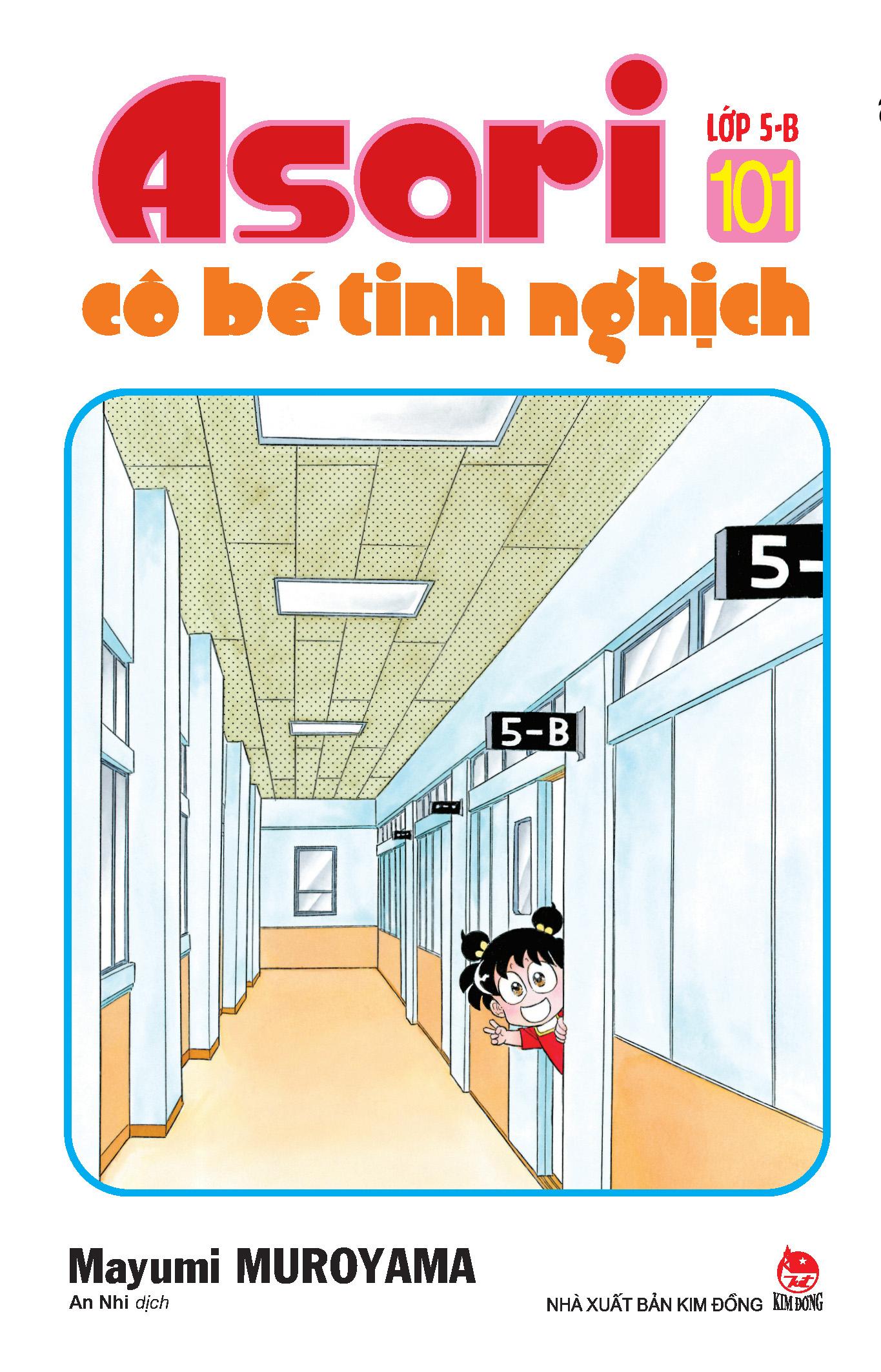 Asari - Cô Bé Tinh Nghịch - Tập 101 - Lớp 5-B - Tặng Kèm Standee Bập Bênh Ngẫu Nhiên