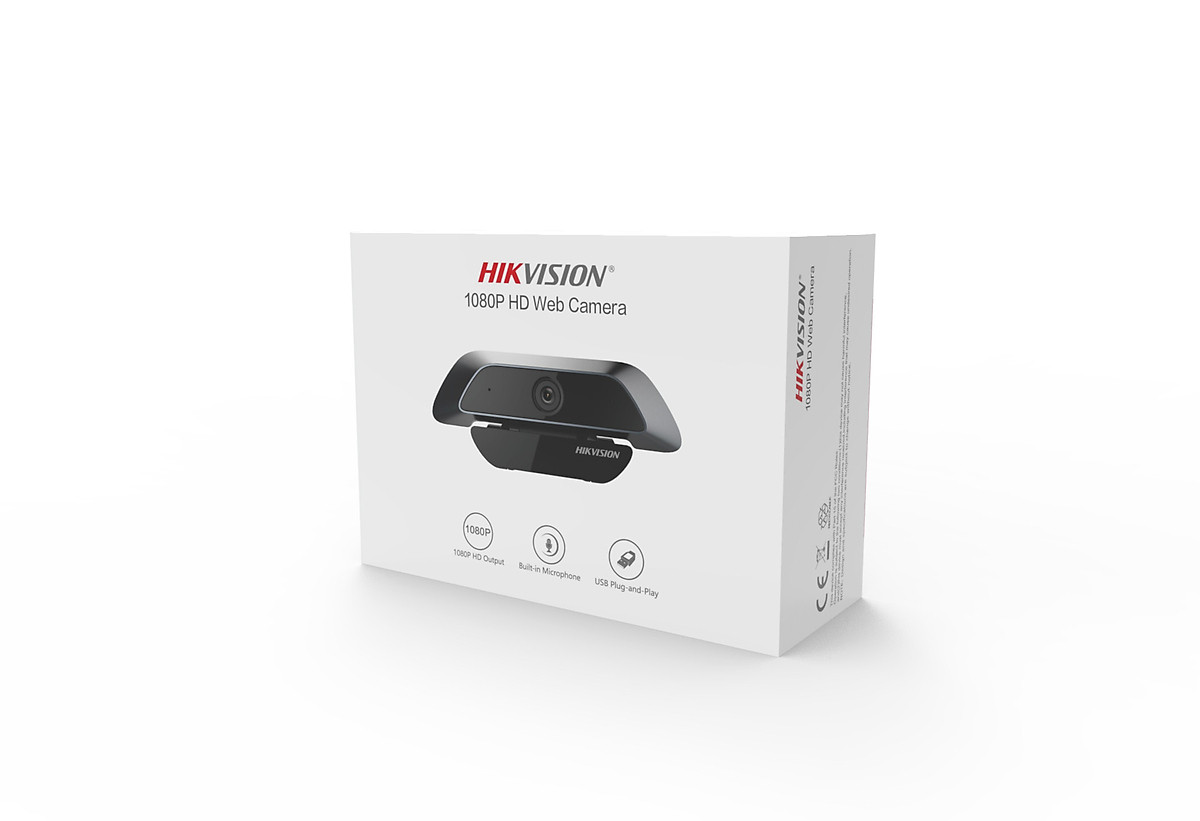 Webcam HIKVISION DS-U12 (1920 × 1080) - Webcam Tích Hợp Míc Siêu Nét 2Mbps - Hàng Chính Hãng