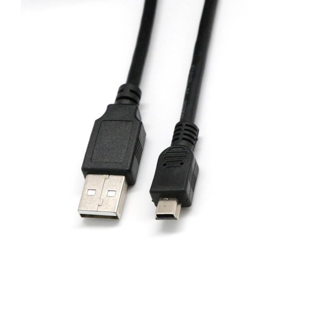 USB 2.0 A Male to Mini Pins Male Line Data Sync High Speed Charging Cord