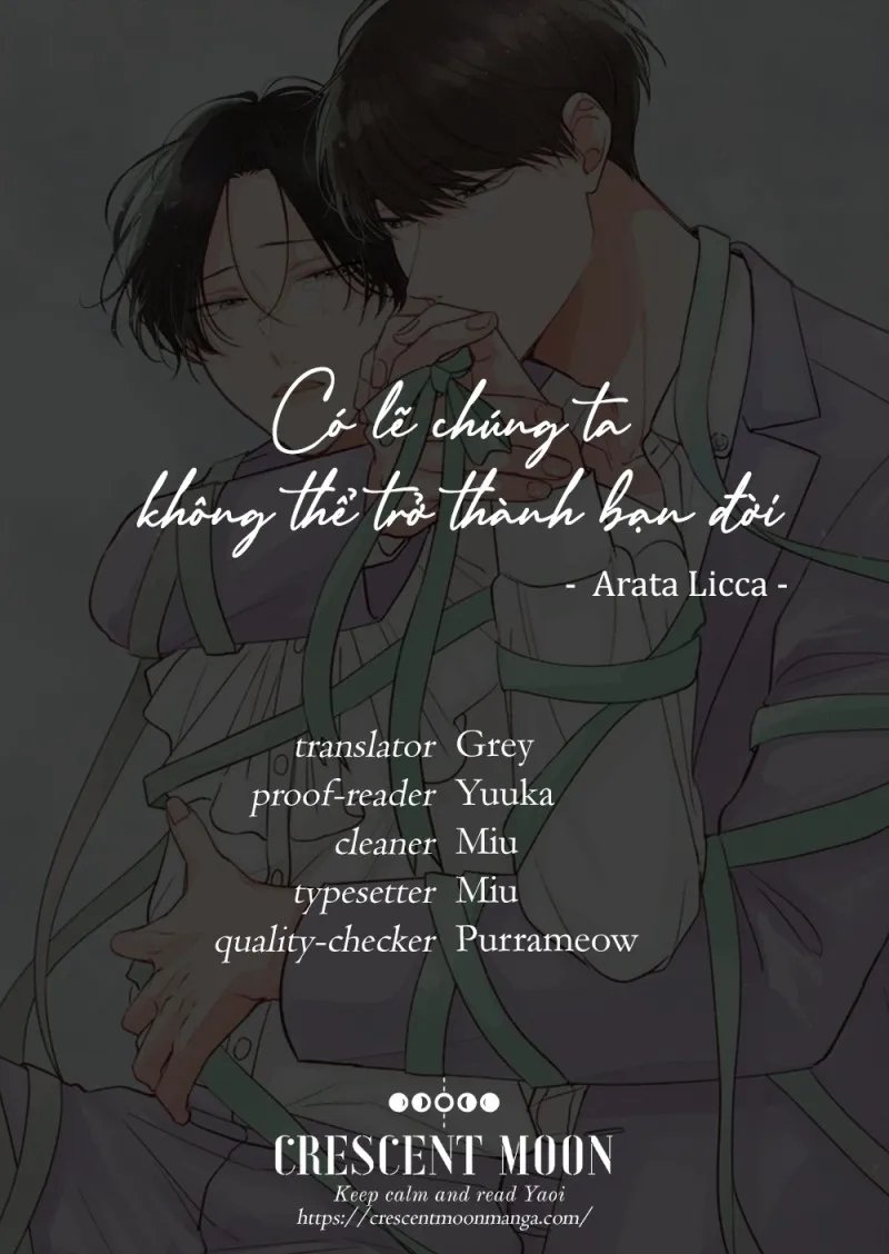 có lẽ chúng ta không thể trở thành bạn đời chapter 6 1