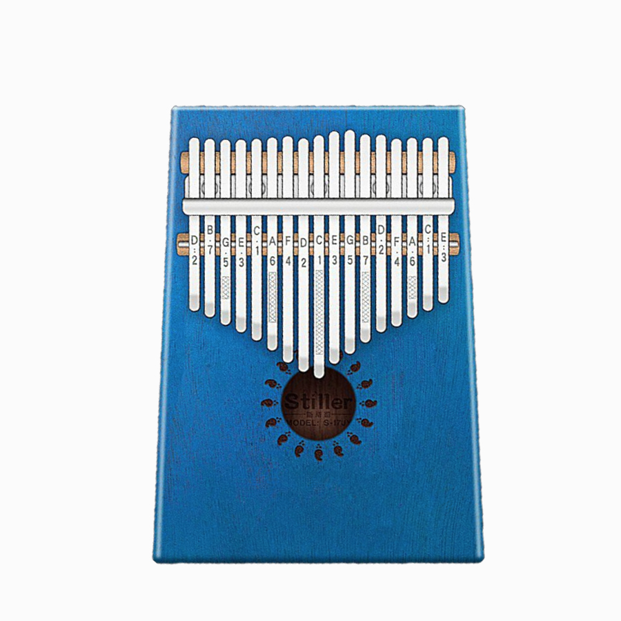 Đàn Kalimba Woim cao cấp 17 phím, Thumb Piano 17 keys - Gỗ navy