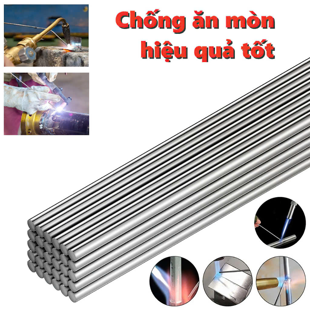 Combo 30 Que Hàn Đa Năng Nhiệt Độ Thấp – Hàn Mọi Kim Loại: Nhôm, Sắt, Inox, Đồng, Kẽm Dễ Dàng