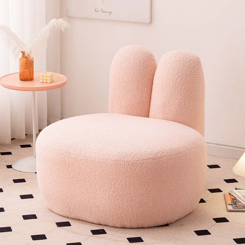 Sofa đơn hiện đại tối giản phòng khách sofa lười xoay phòng ngủ sofa thỏ sáng tạo