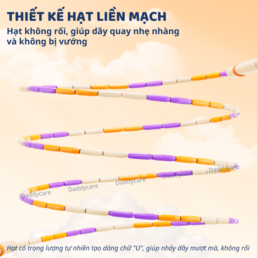 Dây nhảy thể dục vận động cho bé Mideer Soft Beaded Jump Rope