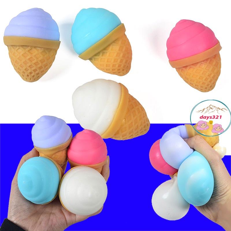 Squishy KEM 1 MÀU Mochi mềm mịn dễ thương chân thực giảm stress co dãn đàn hồi ngộ nghĩnh bóp giải trí