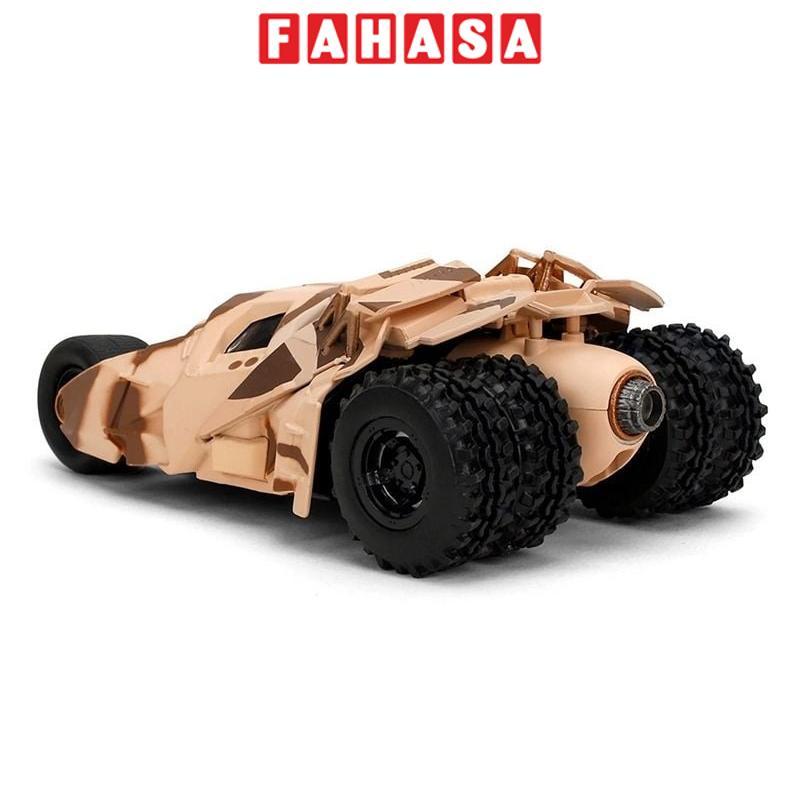 Đồ Chơi Mô Hình Sưu Tầm h Xe DC Comics Batman Batmobile 1:32 - Jada Toys 98544 - 2008 The Dark Knight Batmobile - Màu Kem