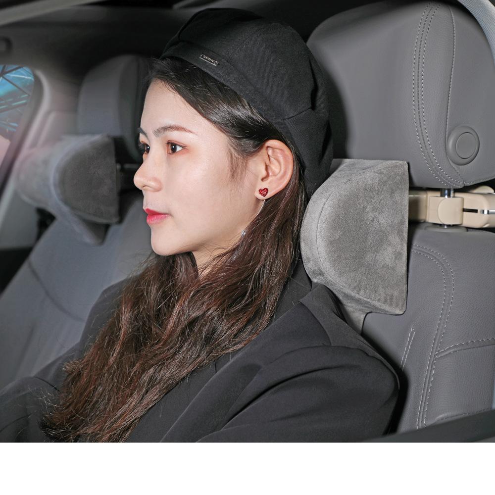 Gối tựa đầu cơ khí ô tô thế hệ thứ sáu thuận lợi nhất, gối cổ, gối du lịch trên ô tô, kích thước lớn có thể điều chỉnh được