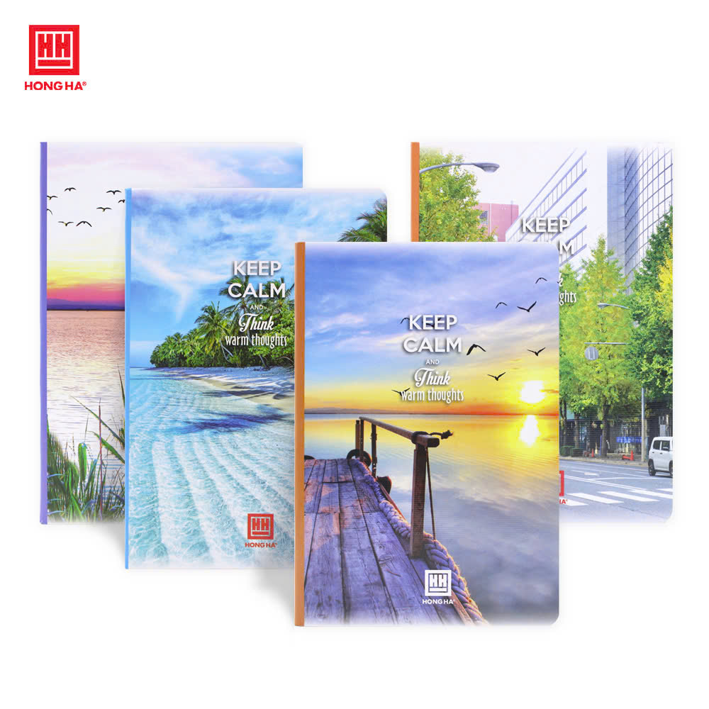 Vở Kẻ Ngang 300 Trang Sao Mai Sắc Màu Hồng Hà - 1637 - 5 Quyển