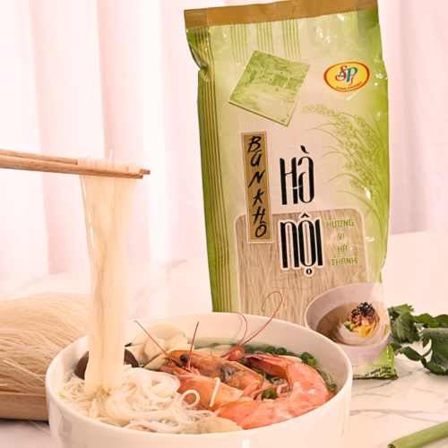 BÚN KHÔ HÀ NỘI (HỦ TIẾU/MIẾN GẠO) - Hàng xuất khẩu Nhật- 300gr