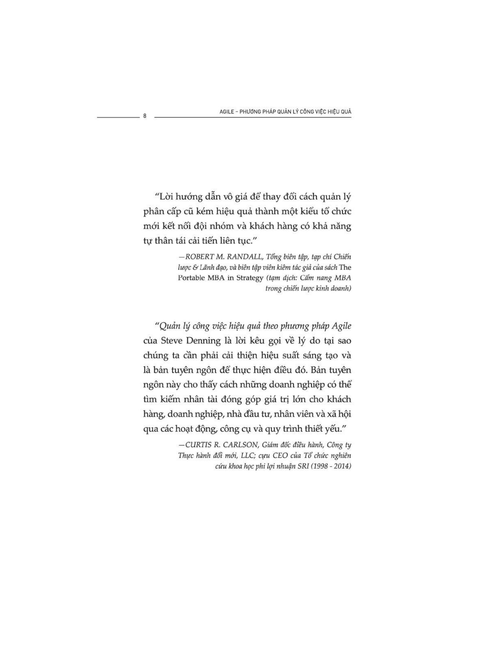 Agile - Phương Pháp Quản Lý Công Việc Hiệu Quả - Stephen Denning - Lê Hồng Phương Hạ dịch - (bìa mềm)