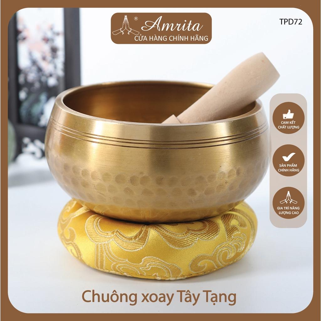 Bát Đồng Xoay Tây Tạng - Chuông xoay tây tạng Chuông bát xoay Nepal Tây Tạng Singing Bowl