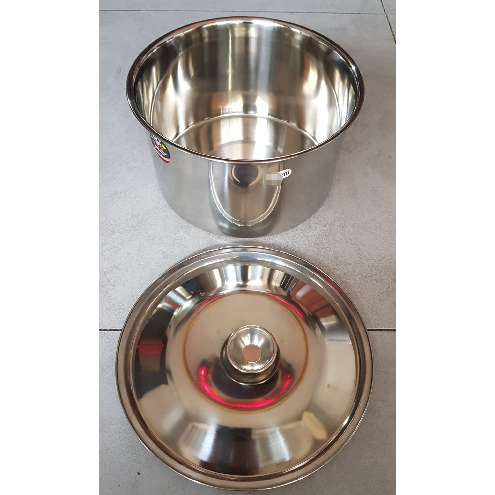 Thố tròn inox đựng gia vị ,thực phẩm 16cm 2lit