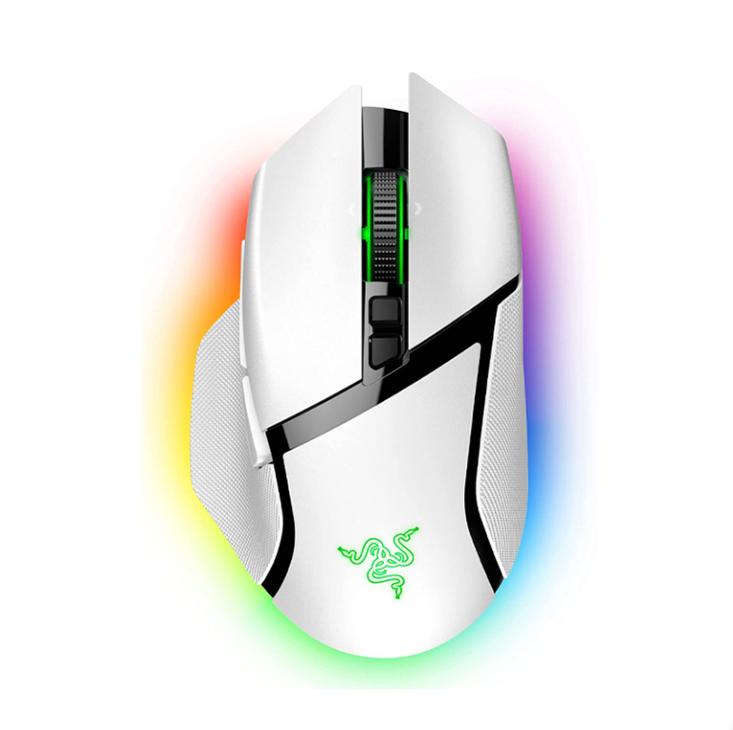 Chuột Gaming Không Dây Razer Basilisk V3 Pro White - Hàng Chính Hãng