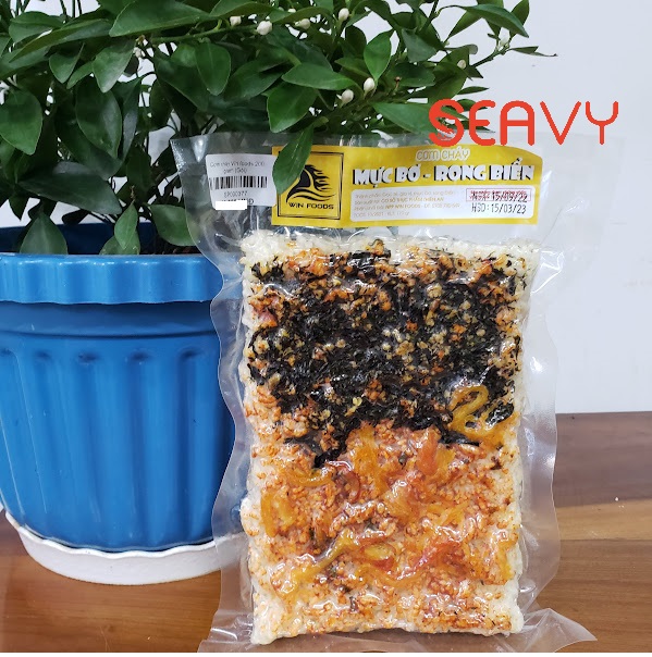 Đặc Sản Nha Trang- Cơm Cháy Chà Bông Mix 5 Vị Thơm Ngon Giòn Giòn, Seavy Gói 200 gram
