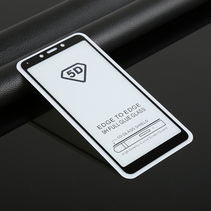 Tấm dán cường lực full màn hình 5D dành cho Xiaomi Redmi 6