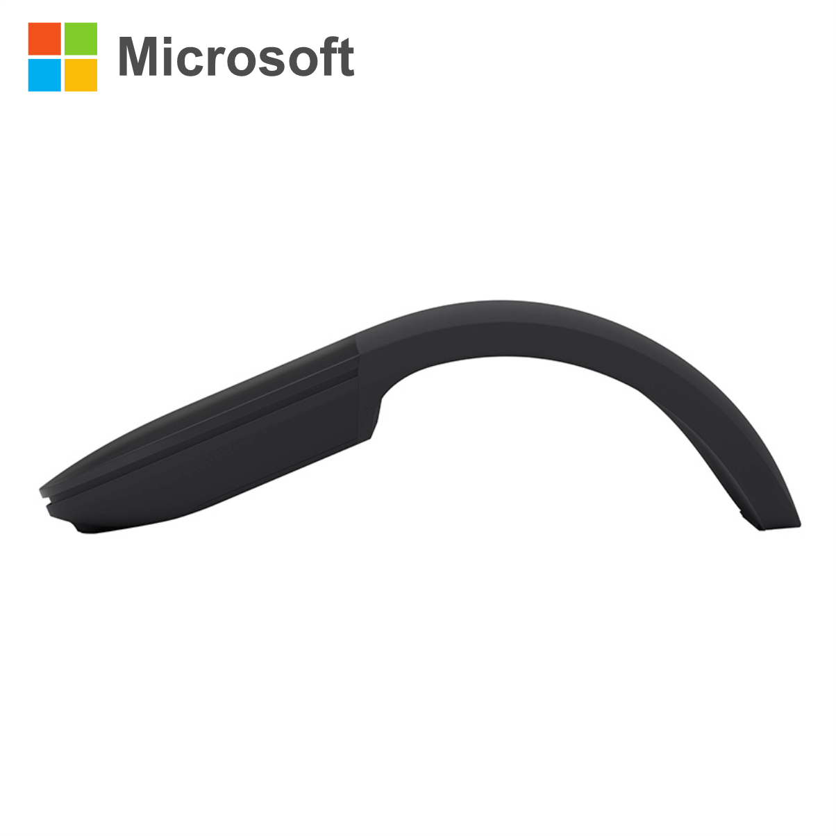 Chuột Không Dây Bluetooth Uốn Dẻo Microsoft Arc Mouse Dùng Cho Macbook Surface Laptop - Hàng Chính Hãng