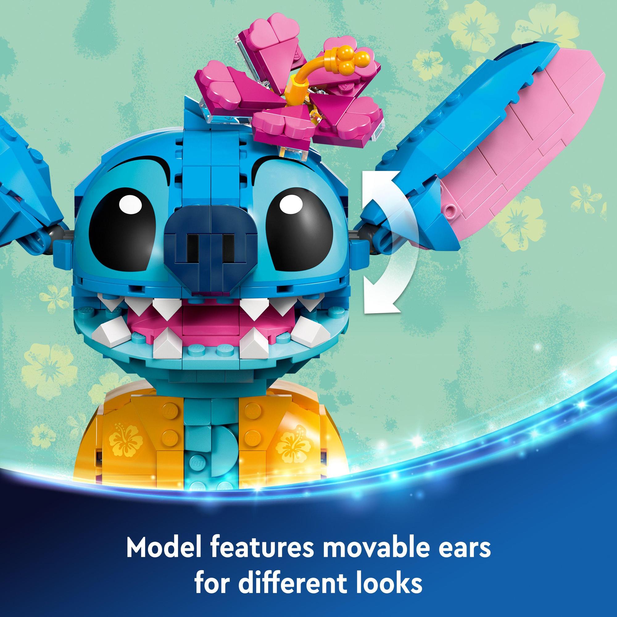 LEGO DISNEY PRINCESS 43249 Đồ chơi lắp ráp Mô hình nhân vật Stitch (730 Chi Tiết)