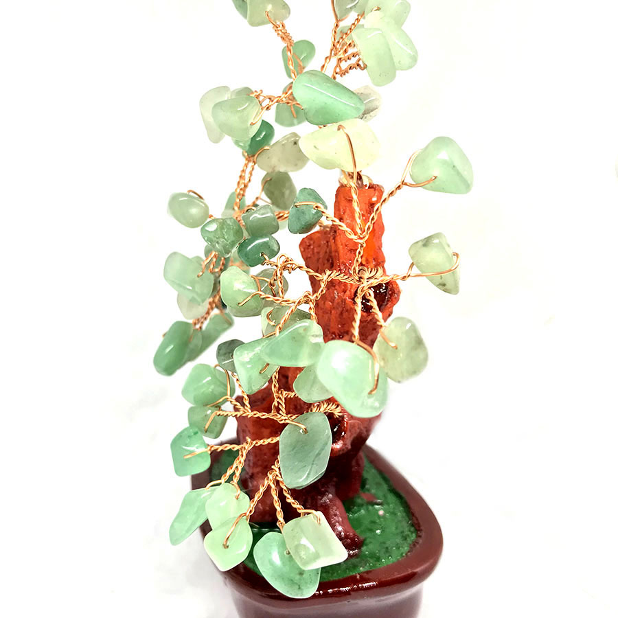 Cây Bonsai Đá Thạch Anh Xanh Aventurine