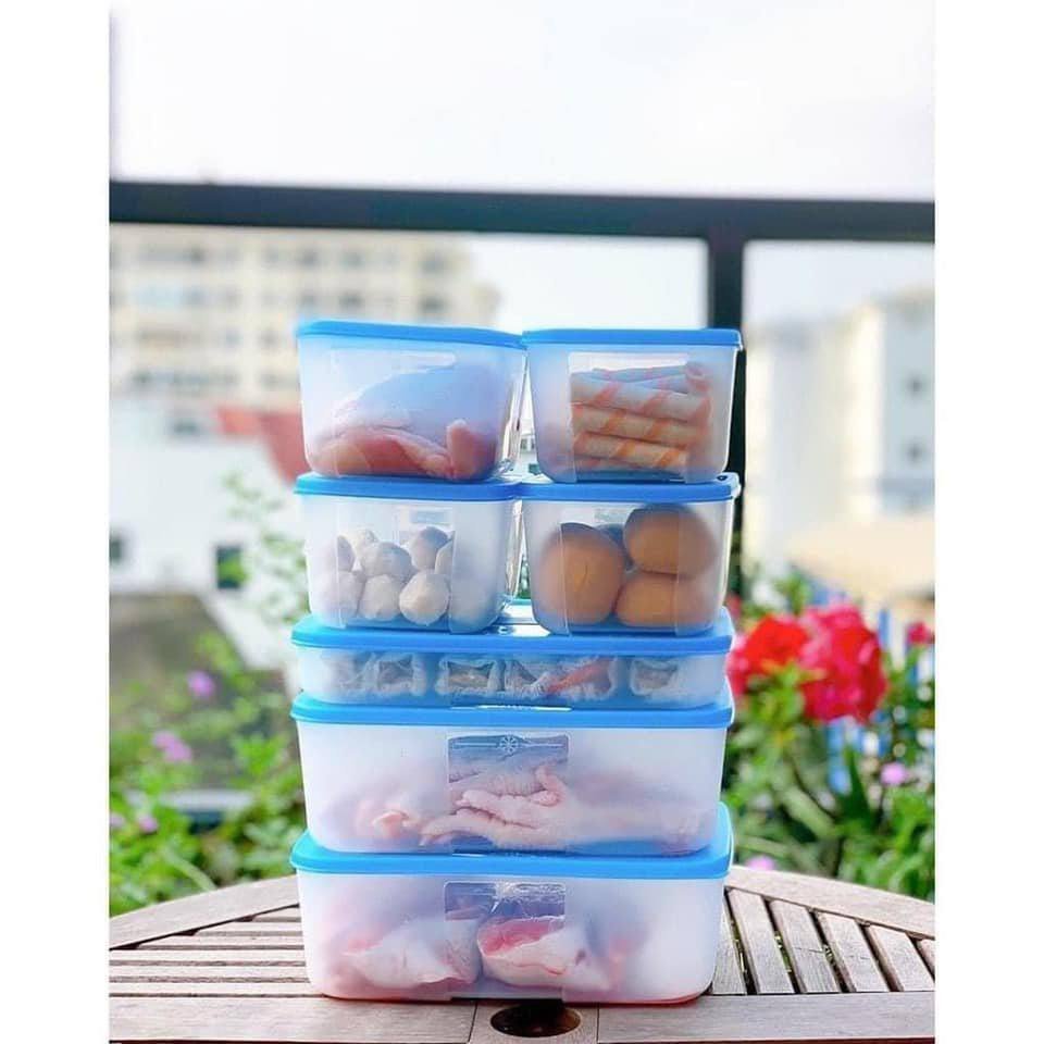 Bộ hộp trữ đông Freezermate Fit Set 7 hộp Tupperware - Hàng chính hãng