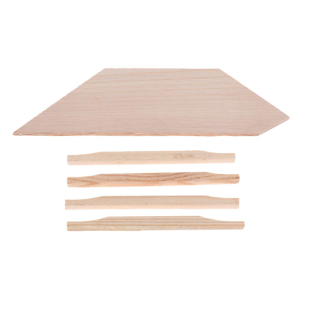 Sunnimix Vân Sam Nẹp Gỗ Bộ Cho Đàn Guitar Luthier DIY Phụ Kiện Phần