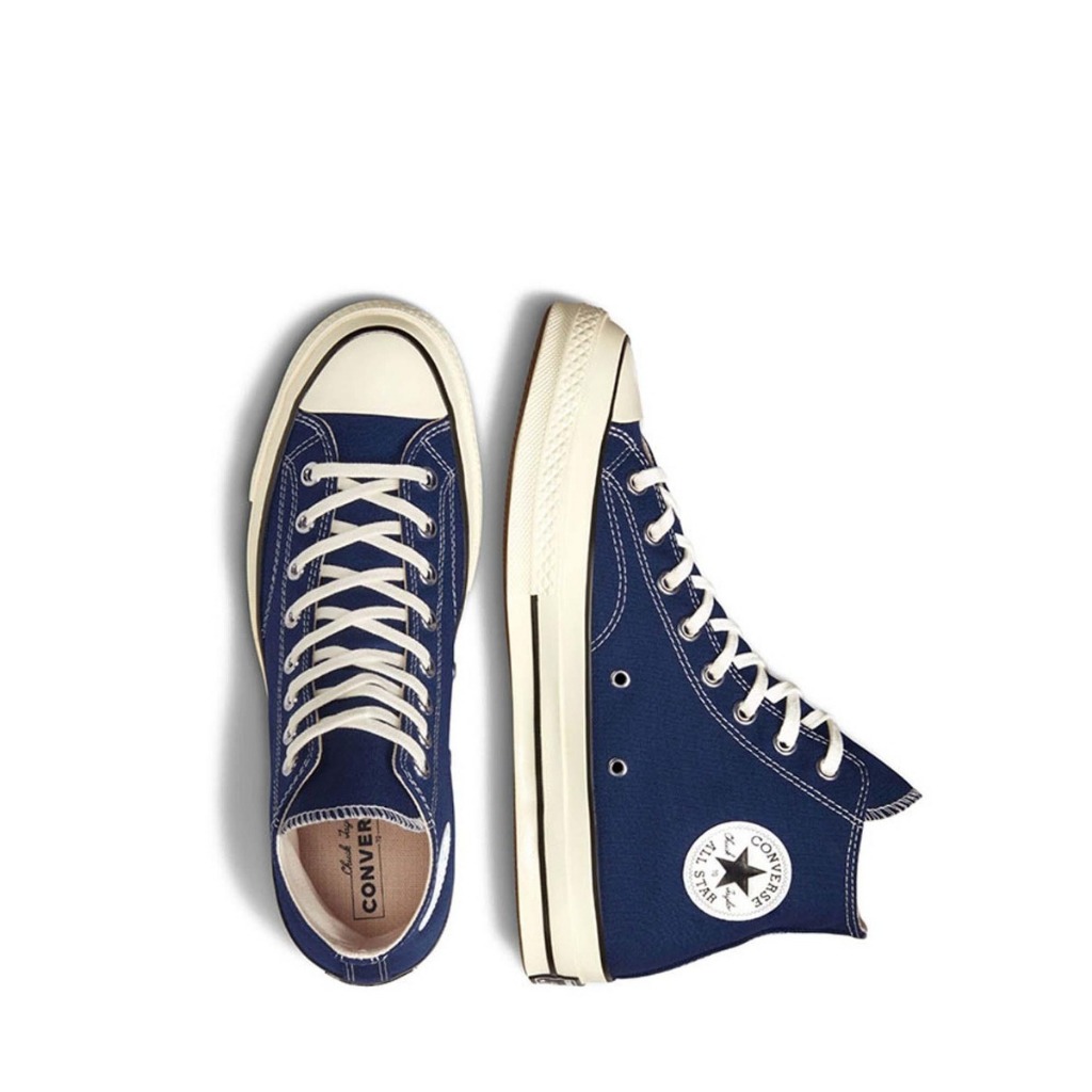 Giày Converse Unisex cổ cao Chuck 70 High Recycled Canvas Midnight Navy - 172676C