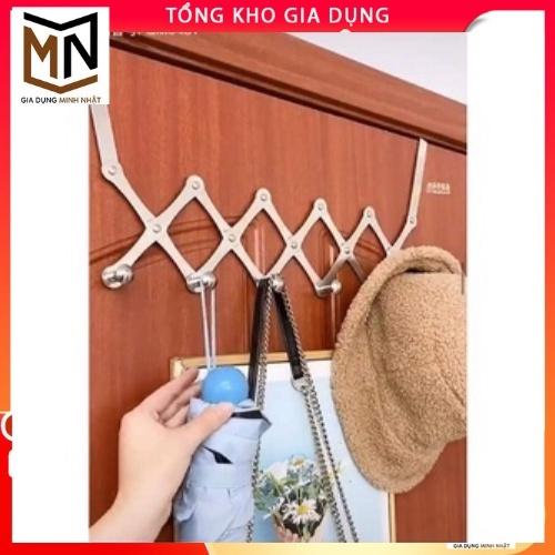 MÓC ZÍC ZẮC TREO SAU CỬA GẤP GỌN INOX SALE SỐC