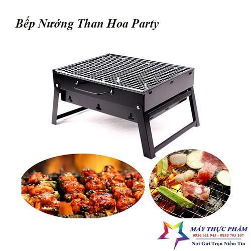 Bếp Nướng Than Hoa BBQ Ngoài Trời Hình Vuông - Hình Tròn Cao Cấp - T2K Shop